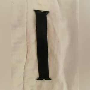 Black Mesh Watch Band